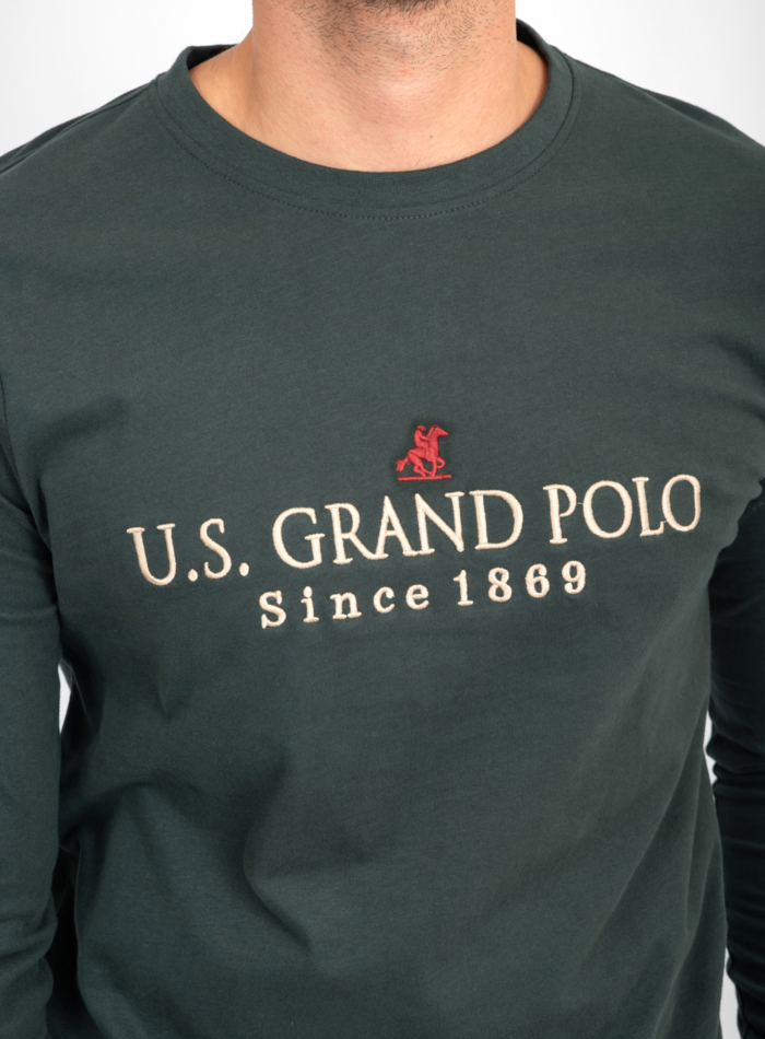 ΜΠΛΟΥΖΑ U.S GRAND POLO ΛΑΙΜΟΚΟΨΗ