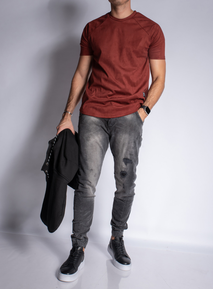 T-SHIRT ALCANTARA ΡΕΓΚΛΑΝ