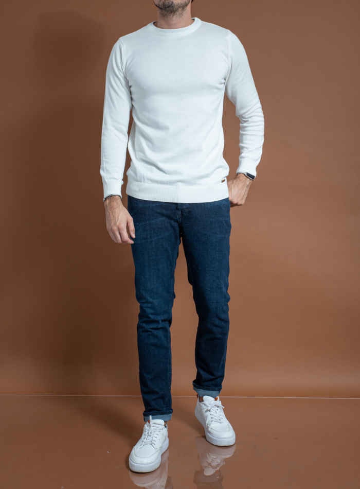 ΠΛΕΚΤO ΛΑΙΜΟΚΟΨΗ 50% COTTON