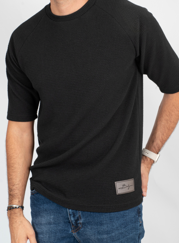 T-SHIRT WAFFLE ΡΕΓΚΛΑΝ