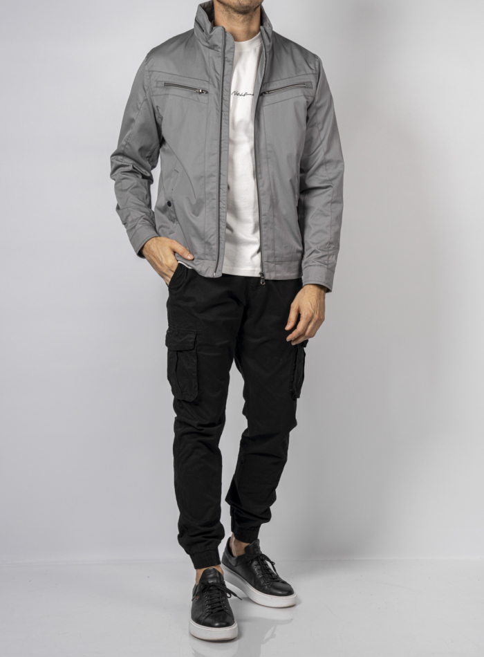ΜΠΟΥΦΑΝ COTTON GREY