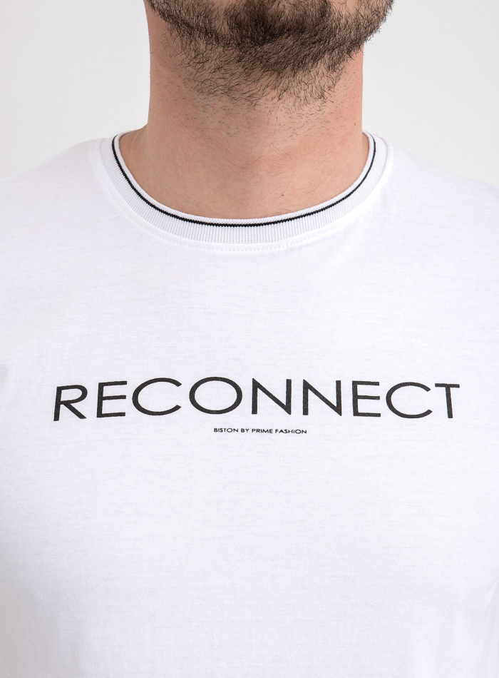 T-SHIRT BISTON "RECONNECTED"