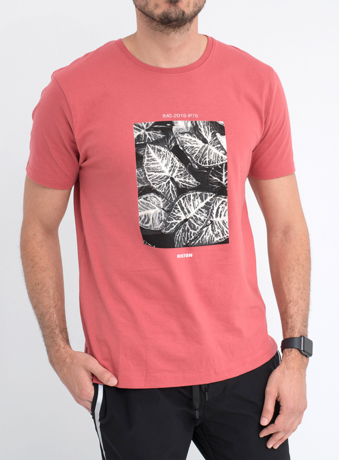 T-SHIRT BISTON "LEAFS"