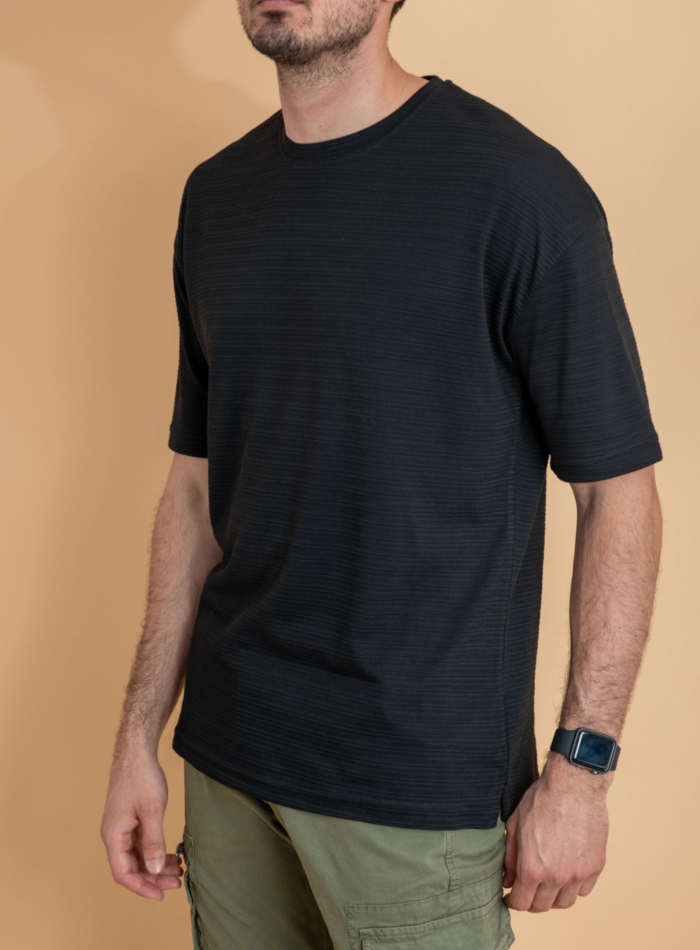 T-SHIRT OVERSIZE ΑΝΑΓΛΥΦΗ ΡΙΓΑ