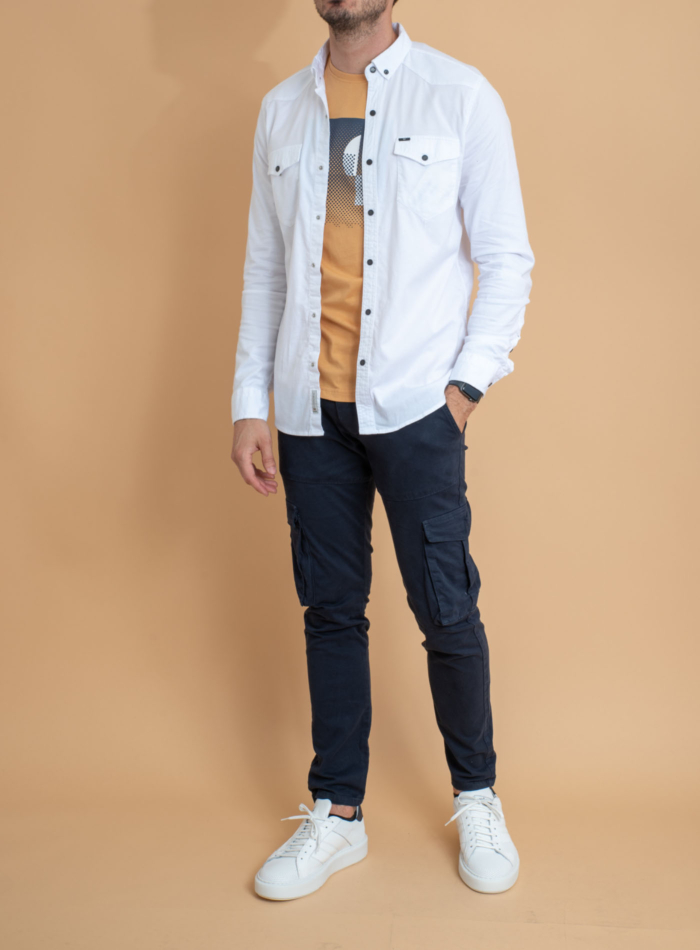 ΠΟΥΚΑΜΙΣΟ COTTON POCKETS