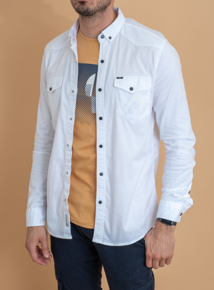 ΠΟΥΚΑΜΙΣΟ COTTON POCKETS