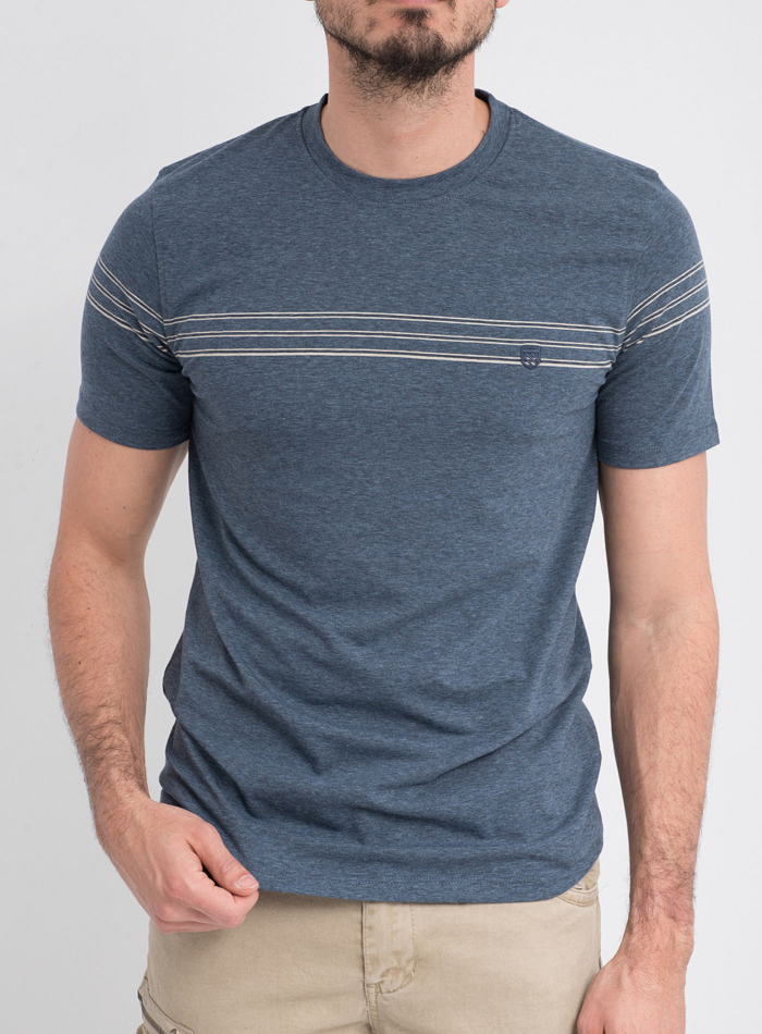 T-SHIRT ΛΑΙΜΟΚΟΨΗ ΡΙΓΕΣ