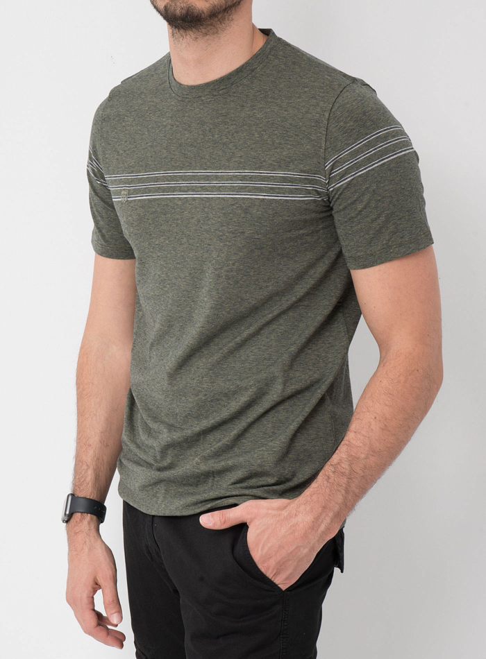 T-SHIRT ΛΑΙΜΟΚΟΨΗ ΡΙΓΕΣ