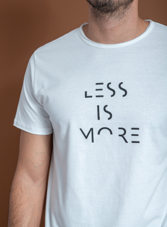 T-SHIRT LESS IS MORE