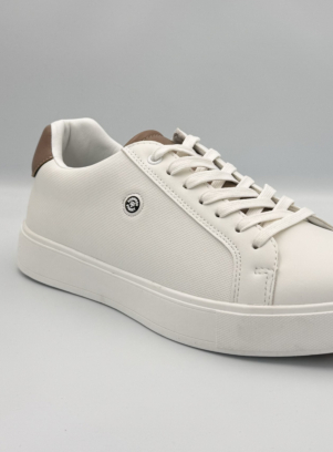 SNEAKER ROBINSON ΠΙΚΕ-ΛΕΥΚΟ