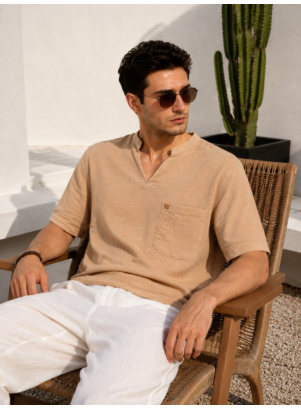 T-SHIRT V ΛΑΙΜΟΣ