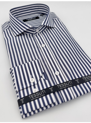 ΠΟΥΚΑΜΙΣΟ ΡΙΓΑ BLUE WHITE