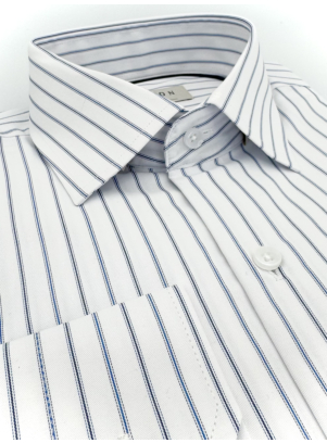 ΠΟΥΚΑΜΙΣΟ REGULAR BLUE STRIPES