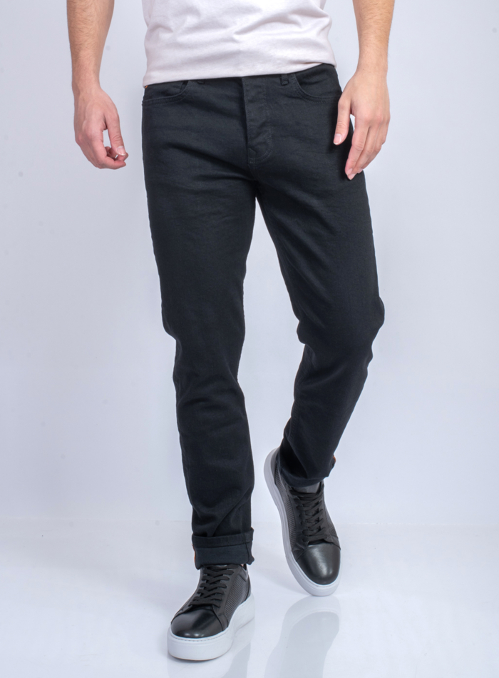 JEAN BLACK SLIM FIT